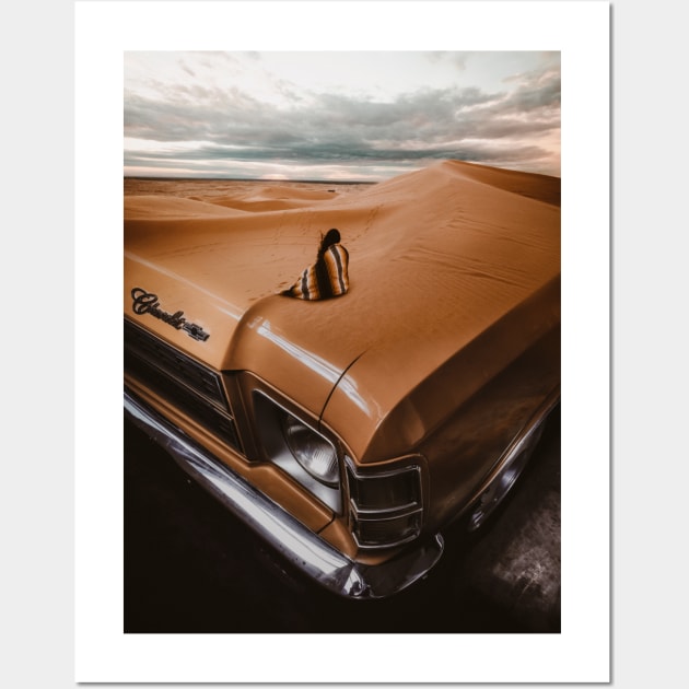 Desert Car Wall Art by Egzon 